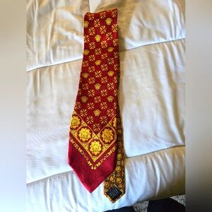 Versace original print silk tie